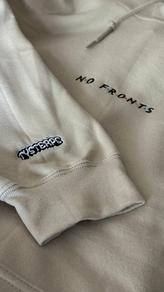 No Fronts Hoodie (Sand)